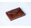 Kožená peněženka EXENTRI MULTIWALLET hazelnut, RFID