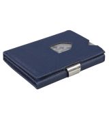 Kožená peněženka EXENTRI saffiano blue