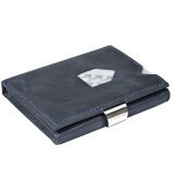 Kožená peněženka EXENTRI blue RFID