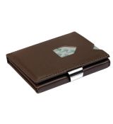 Kožená peněženka EXENTRI brown RFID
